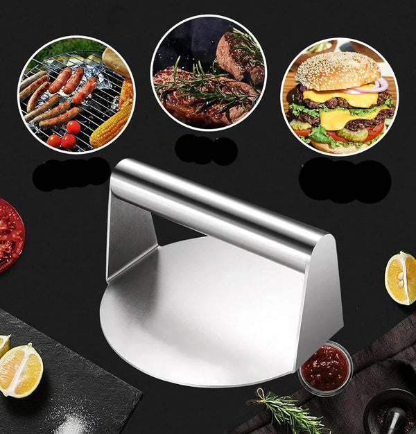 Stalowa prasa, która zapewni perfekcyjne burgery!