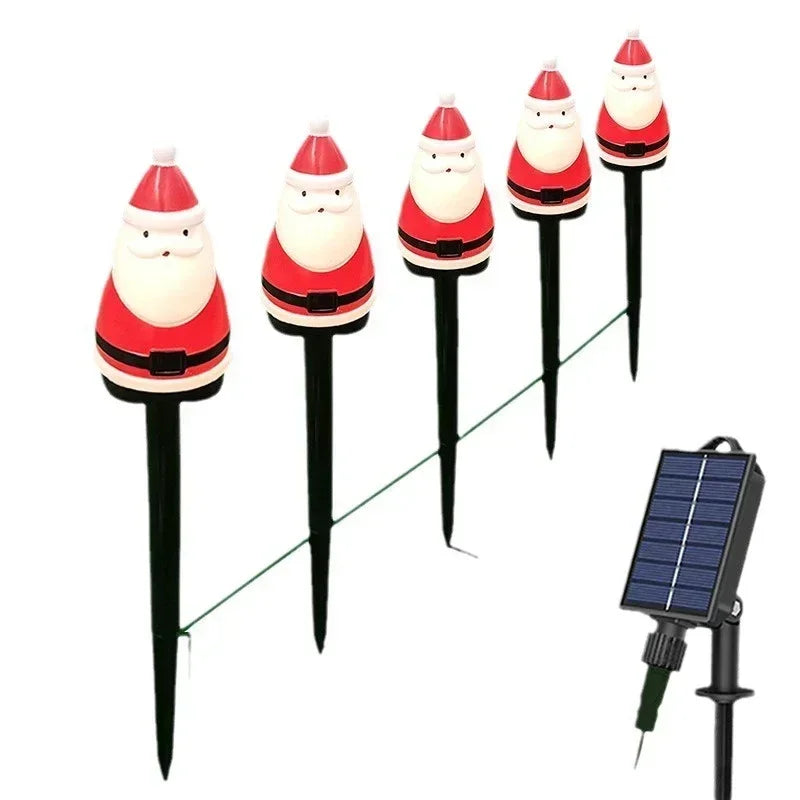 Dekoracyjne Lampy Ogrodowe Mroźny Wzór z Odpornym Oświetleniem LED