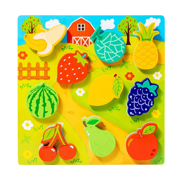 Kolorowy świat owoców w edukacyjnej grze!