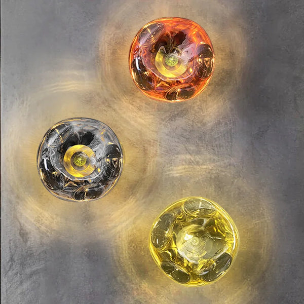 Nowoczesna Lampa Ścienna Lava w Stylu Skandynawskim