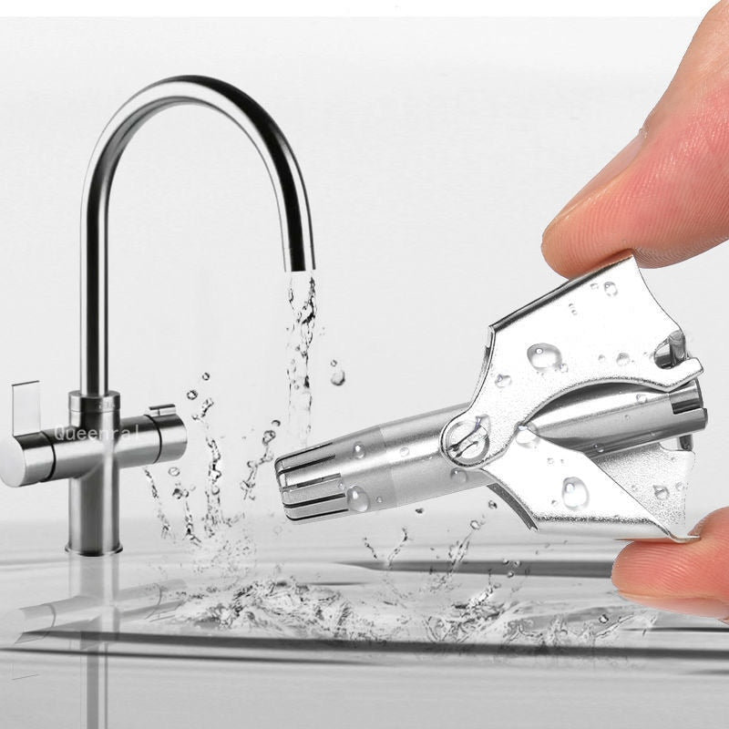 Precyzyjny Trymer do Nosowych Włosów ze Stali Nierdzewnej