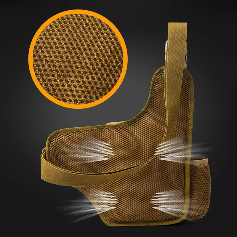 Wytrzymała Torba Crossbody z Wieloma Kieszeniami