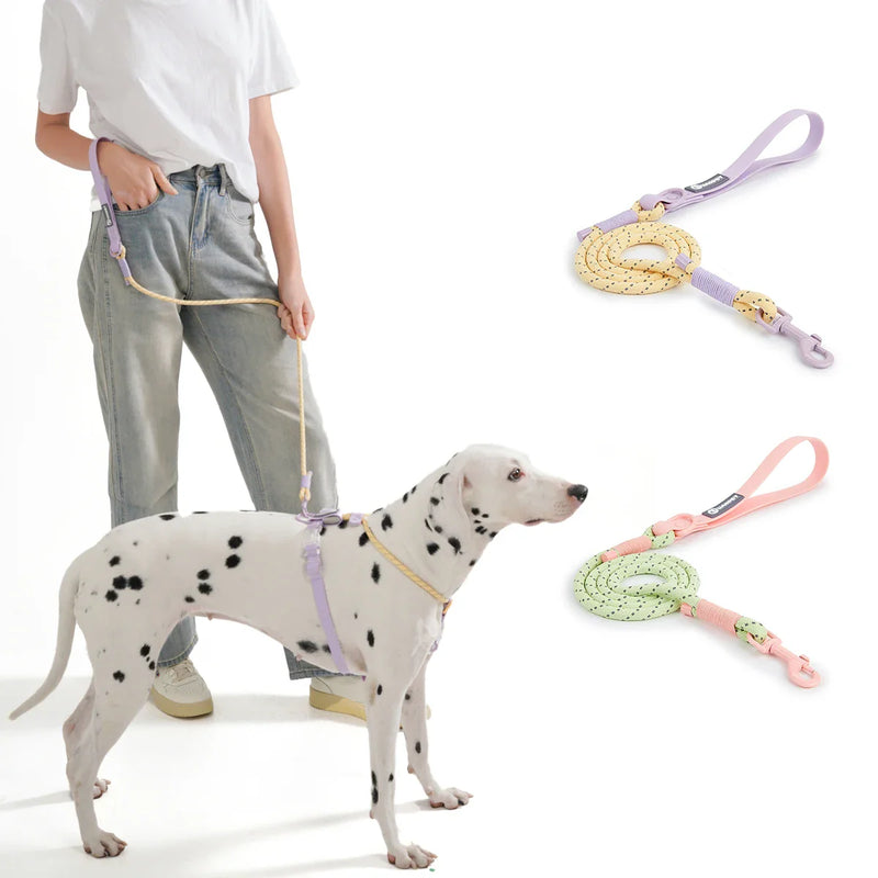 Ręcznie Pleciona Nylonowa Smycz dla Psa