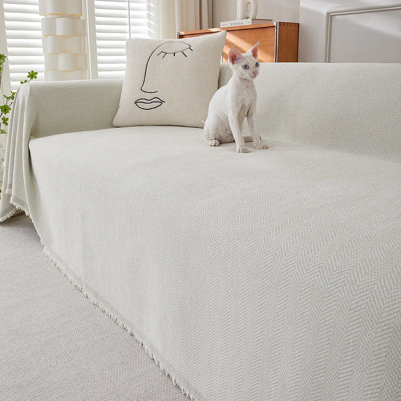 Elegancki akcent z chenille dla Twojej kanapy