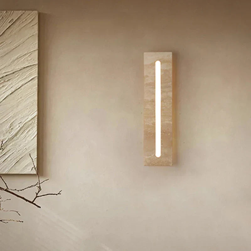 Elegancka Lampa Ścienna w Japońskim Stylu Wabi-Sabi