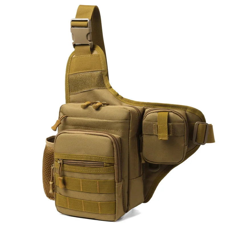 Wytrzymała Torba Crossbody z Wieloma Kieszeniami