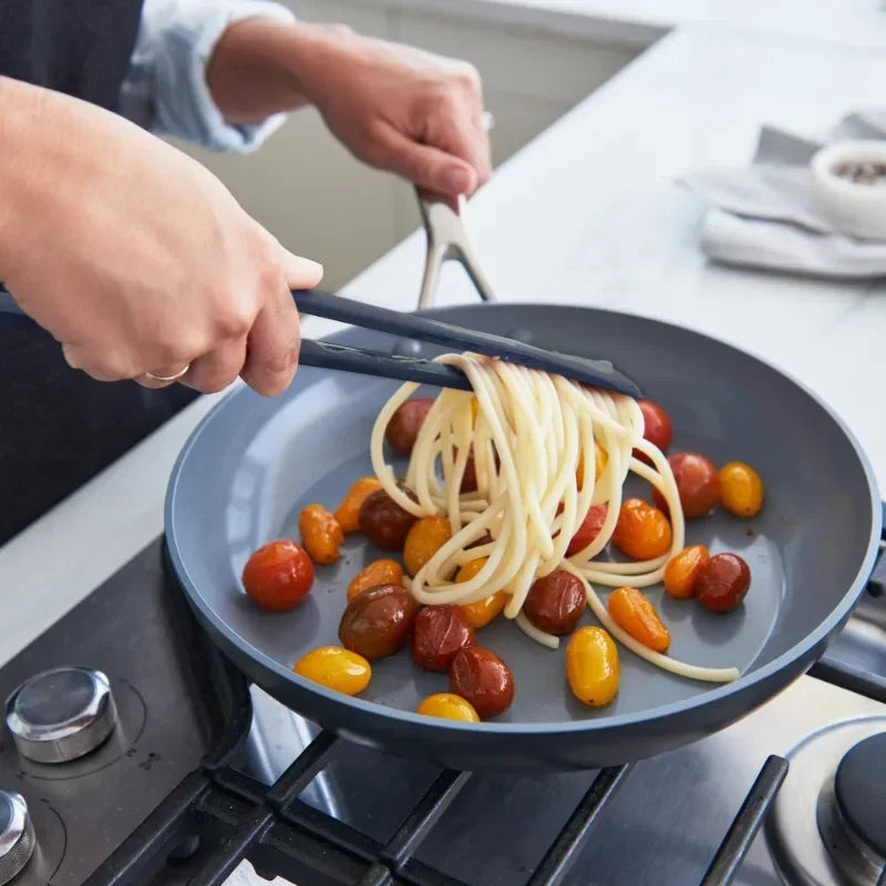 Szczypce kuchenne z nylonowym uchwytem niezawodność przy grillu