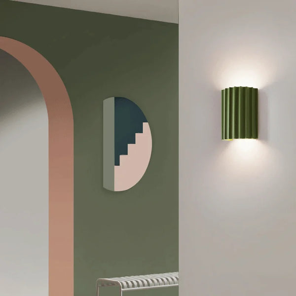 Dekoracyjne Lampy Ścienne z Eleganckiego Materiału Żywicznego