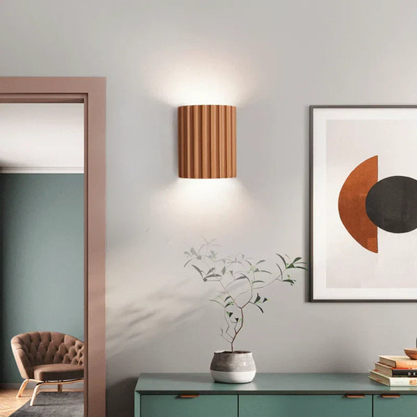 Dekoracyjne Lampy Ścienne z Eleganckiego Materiału Żywicznego