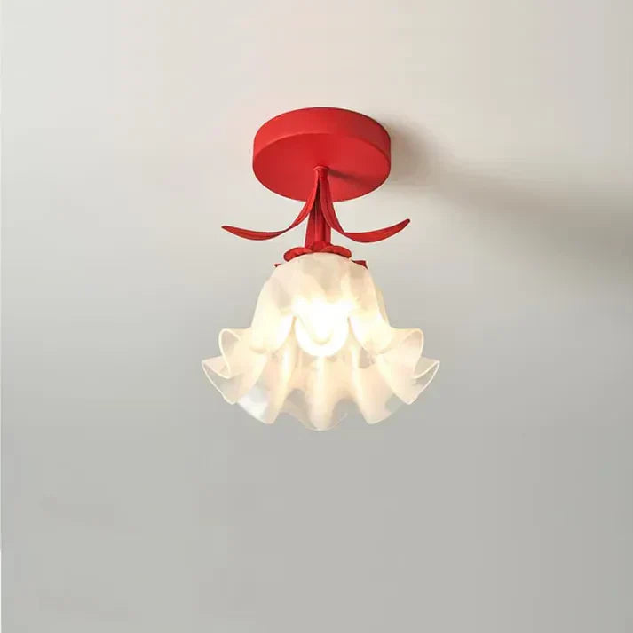 Mini Lampa Wisząca z Florystycznym Motywem Klasyczna Elegancja w Nowoczesnej Formie