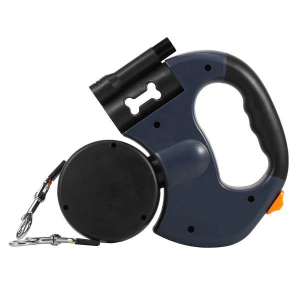 Odblaskowa Smycz z Funkcjonalnym Schowkiem