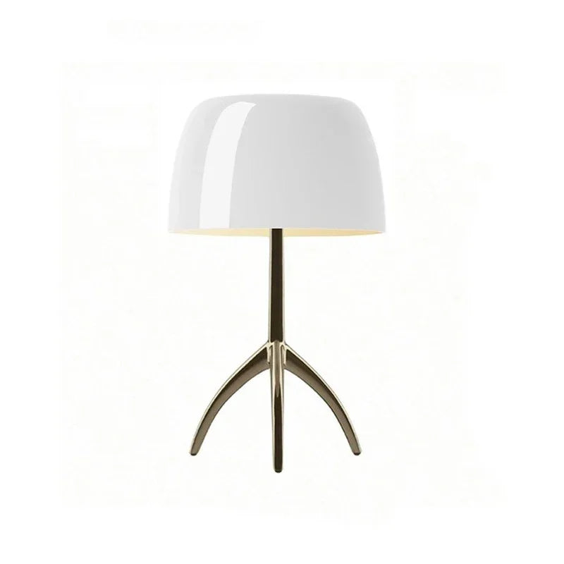 Nowoczesna Lampa Biurkowa z Metalowym Trójnogiem