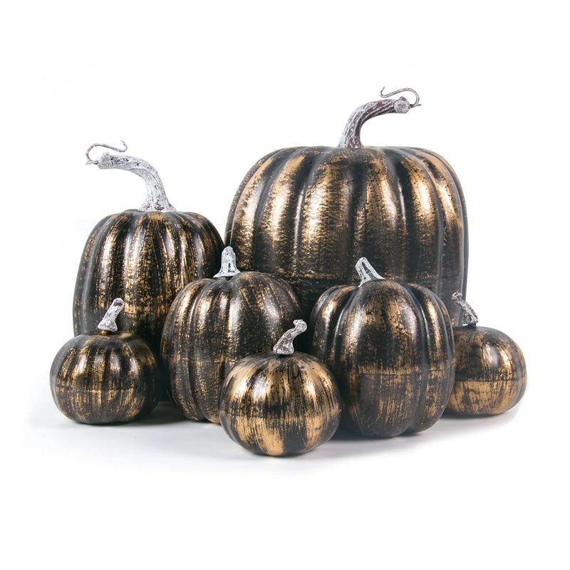 Sztuczne dynie z pianki do dekoracji na Halloween i Święto Dziękczynienia