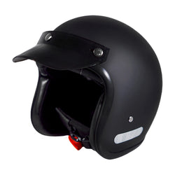 Kask Motocyklowy Połówkowy 3/4 – Stylowa Jazda w Mieście i Poza Nim