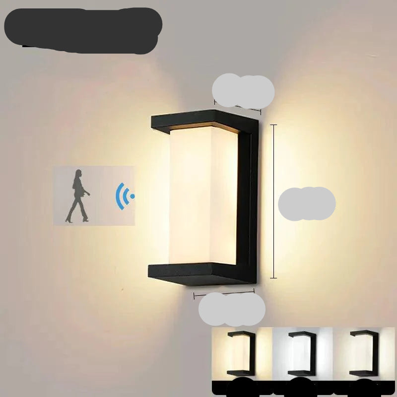 Automatyczne Lampy na Taras z Czujnikiem Ruchu