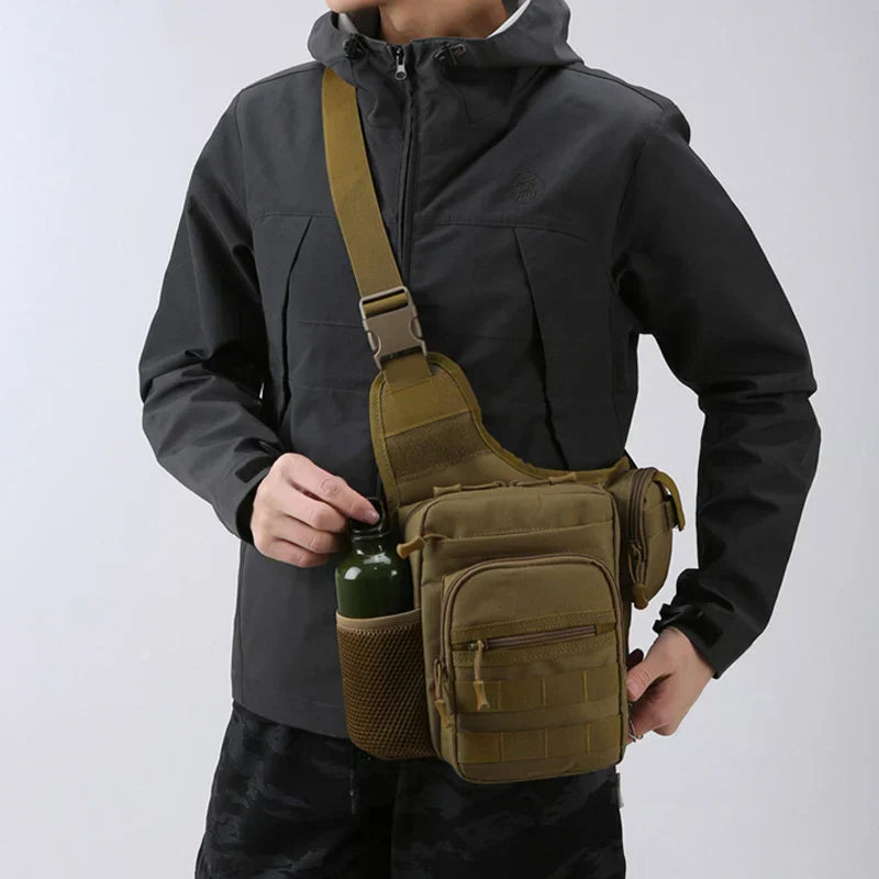 Wytrzymała Torba Crossbody z Wieloma Kieszeniami