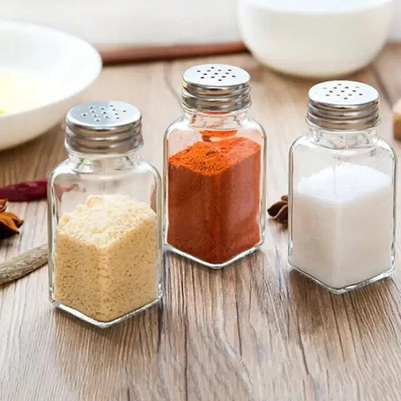 Luksusowy szklany zestaw do soli i pieprzu, który zachwyca elegancją