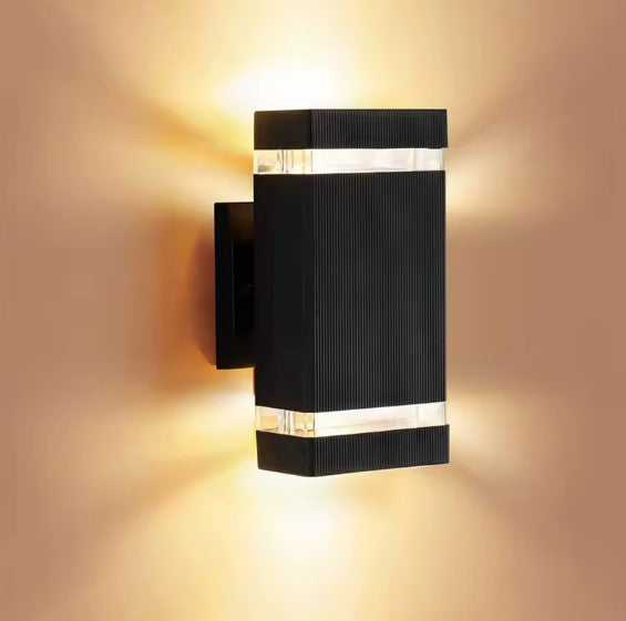 Nowoczesne światło na zewnątrz z eleganckim designem