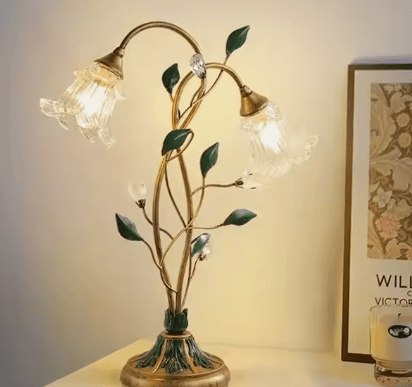 Zmysłowa lampa do romantycznych wnętrz