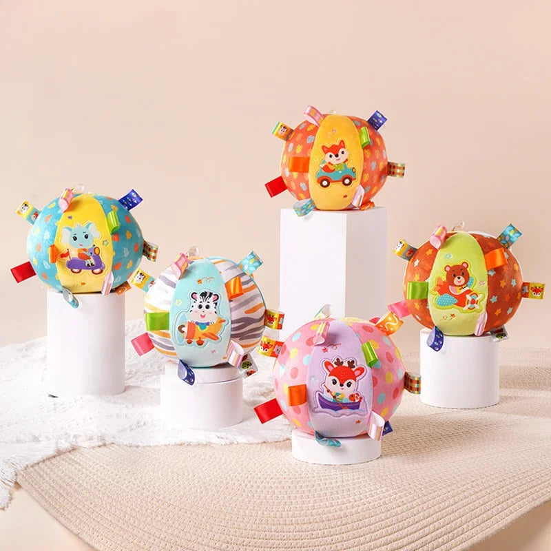 Miękka Grzechotka z Motywem Zwierząt