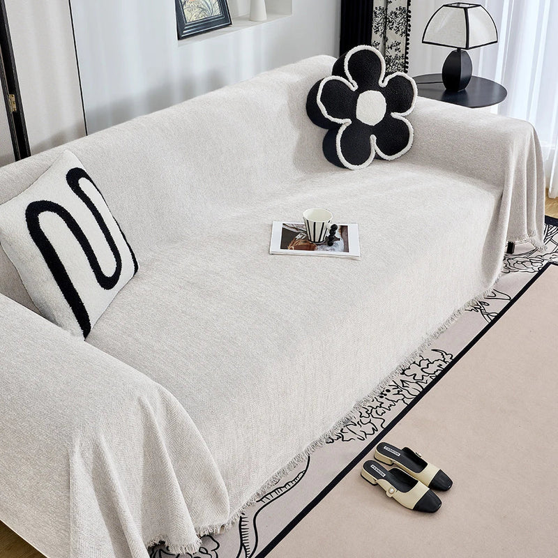 Elegancki akcent z chenille dla Twojej kanapy