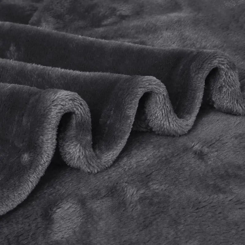 Miękki Koc Fleece dla Ciepłych Wieczorów