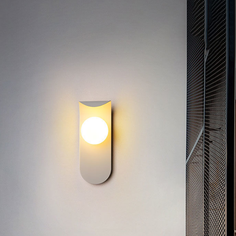 Skandynawska Lampa Ścienna z Bambusa, Elegancki Kinkiet Ścienny z Miękkim Światłem LED do Sypialni i Salonu 5