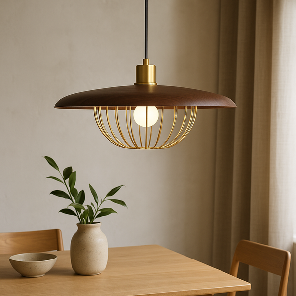 Skandynawska Lampa Wisząca LED z Regulowaną Wysokością do Salonów i Jadalni – Nowoczesny Design, Ciepłe Światło 0