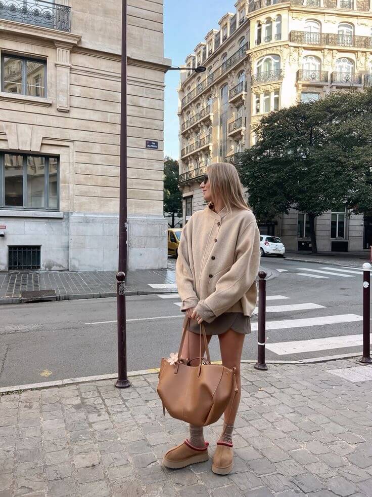 Elegancka Torba Tote z Skóry o Dużej Pojemności
