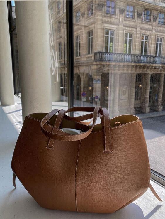 Skórzana Torba Tote Vintage dla Kobiet