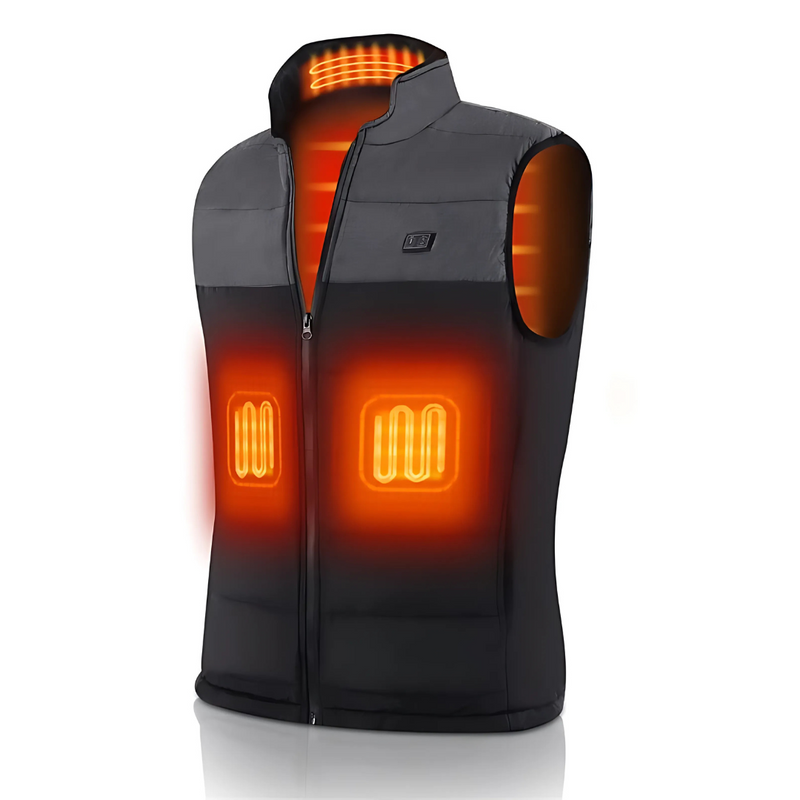 Stylowa Kamizelka Grzewcza z 13 Strefami Ogrzewania – Komfort i Ciepło na Zimowe Dni 9
