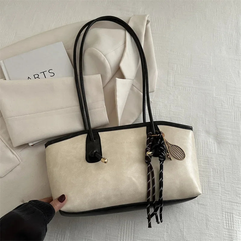 Stylowa Torba Męska na Ramię w Stylu Retro z Wysokiej Jakości Materiału PU 9