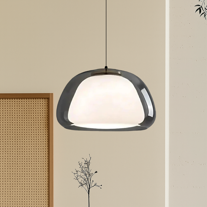 Szklana Lampa Wisząca Nombr Jelly – Nowoczesna Lampa nad Stół do Kuchni i Jadalni, Regulowana Wysokość, Miękkie LED Światło 5