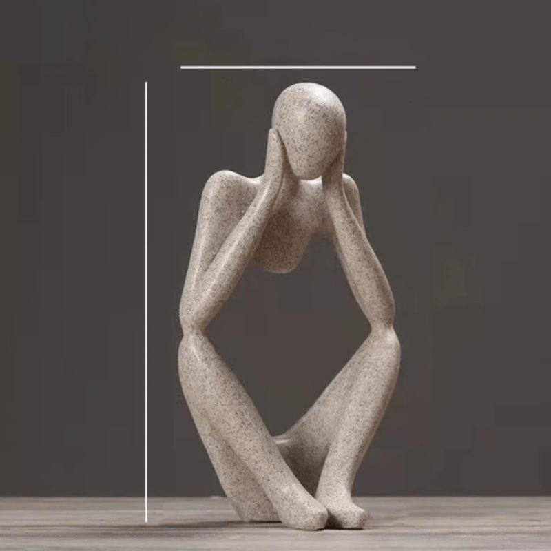 Minimalistyczna dekoracja z abstrakcyjnym motywem