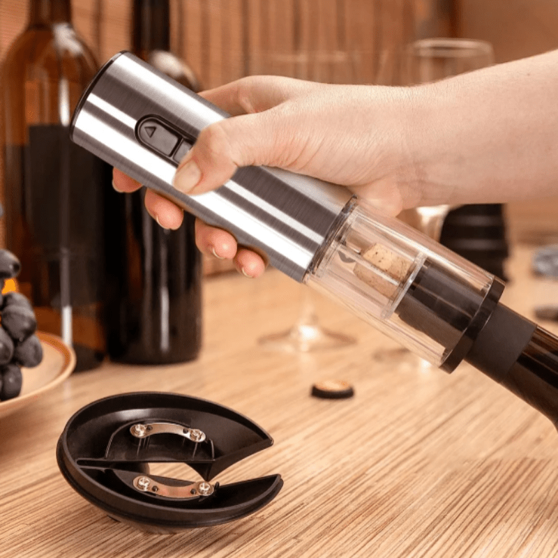 Bez wysiłku otwieraj wino za jednym naciśnięciem