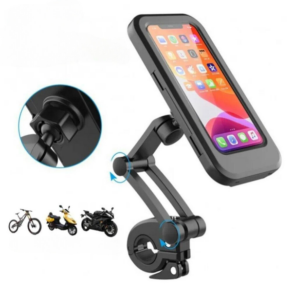 Wielofunkcyjny Uchwyt Telefonu do Kierownicy Roweru, Motocykla i Hulajnogi