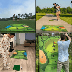 Zaawansowany trenażer golfowy dla dokładnych i spójnych uderzeń