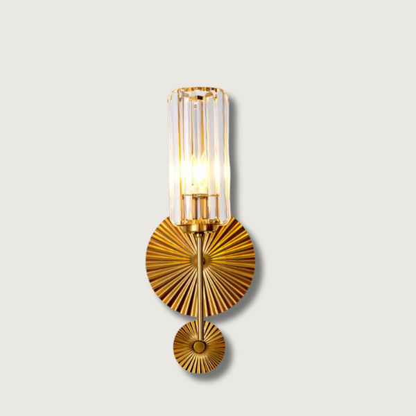 Klasyczna Lampa Ścienna w Kształcie Cylindra do Stylowych Wnętrz