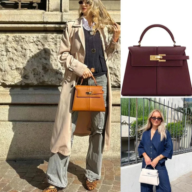 Modna Torebka ze Skóry Naturalnej do Codziennego Użytku i Eleganckich Stylizacji