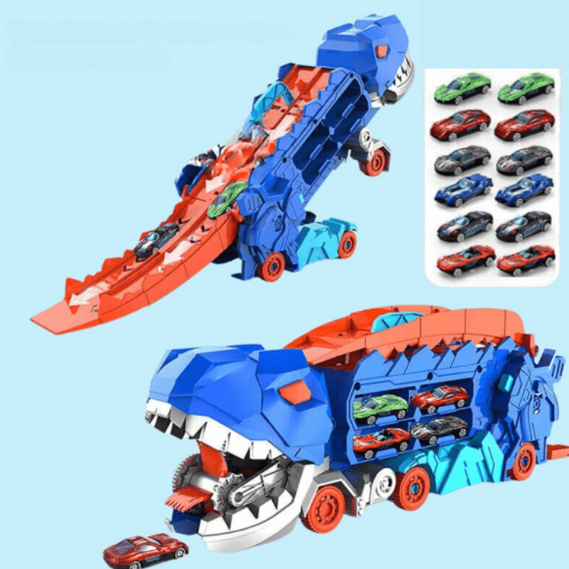 Dino Adventure Truck Unikalny transformowalny zestaw do zabawy bez końca