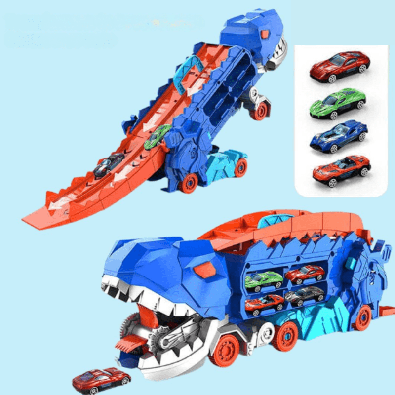 Dino Adventure Truck Unikalny transformowalny zestaw do zabawy bez końca