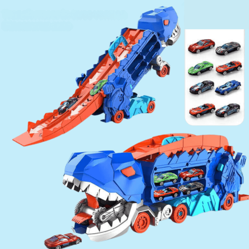 Dino Adventure Truck Unikalny transformowalny zestaw do zabawy bez końca