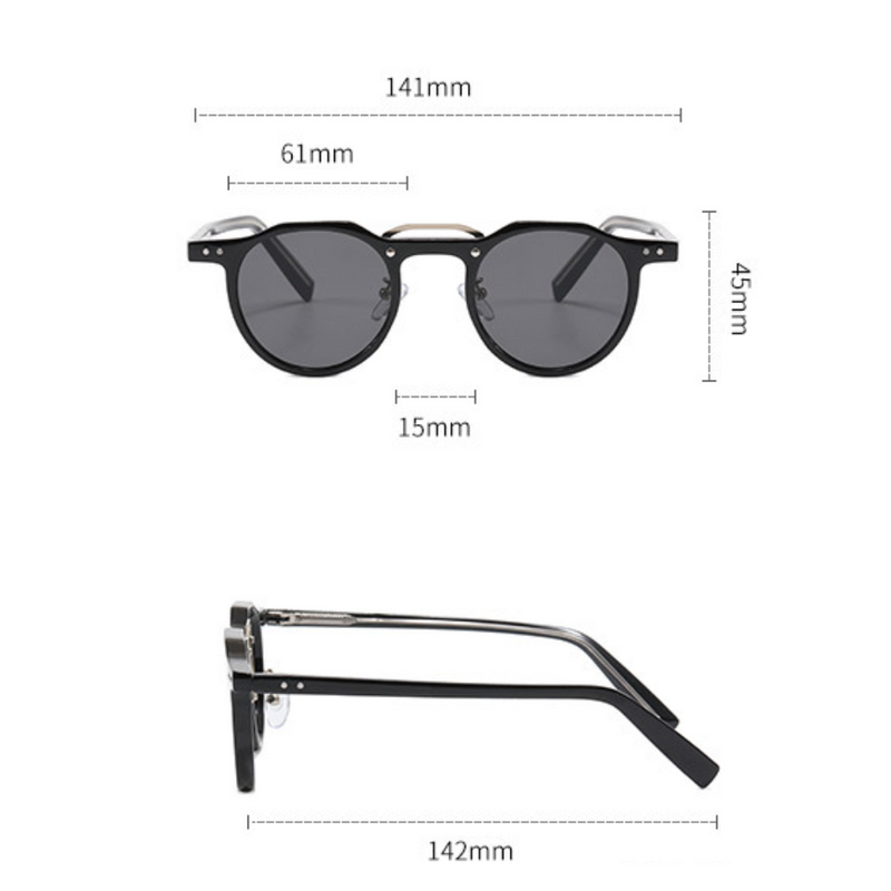 Stylowe Okulary z Pełną Ochroną UV i Outdoorowym Charakterem