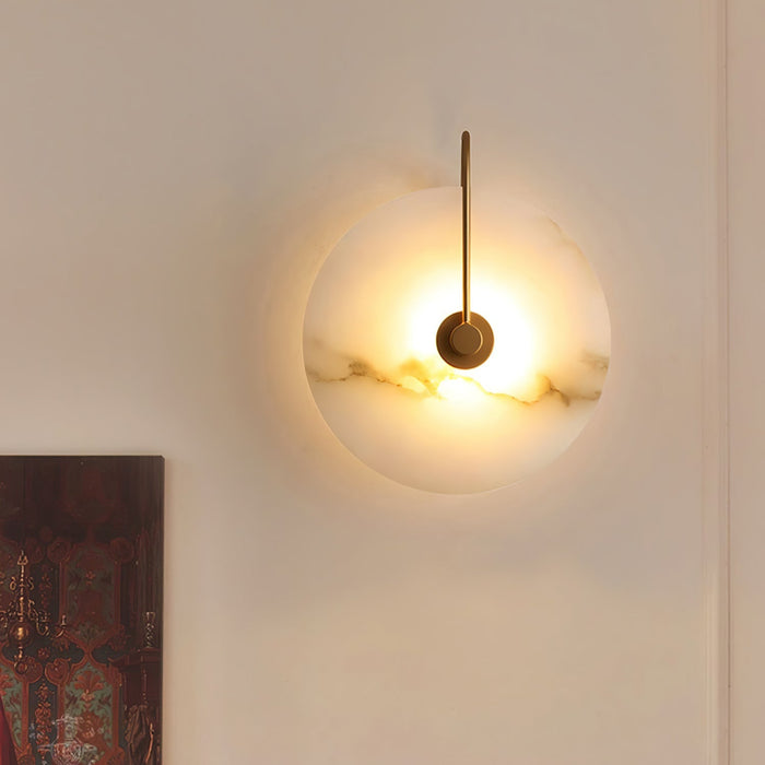 Alabastrowa Lampa LED na Ścianę – Elegancja i Spokój w Świetle