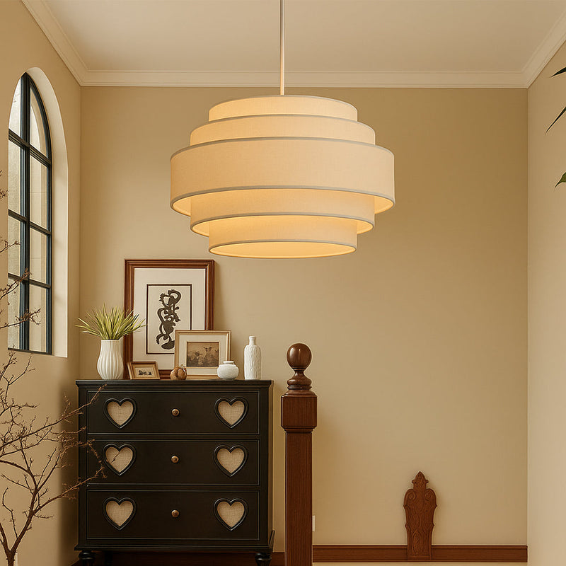 Wisząca Lampa Wabi Sabi z Okrągłym Kształtem – Ciepłe Światło do Minimalistycznych Wnętrz 5