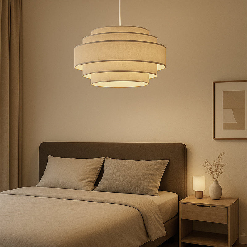Wisząca Lampa Wabi Sabi z Okrągłym Kształtem – Ciepłe Światło do Minimalistycznych Wnętrz 6
