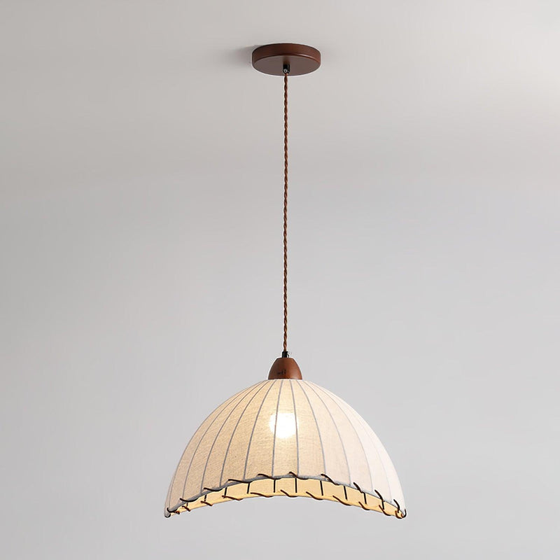 Nowoczesna Lampa Wisząca z Drewna w Stylu Nature