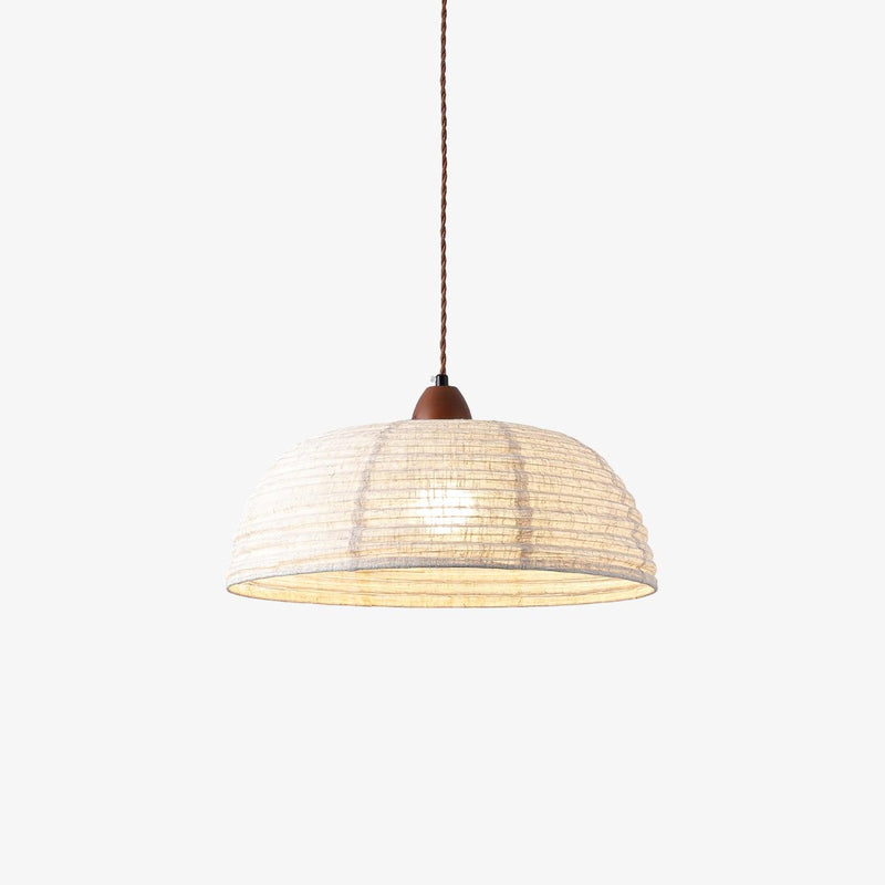 Nowoczesna Lampa Wisząca z Drewna w Stylu Nature