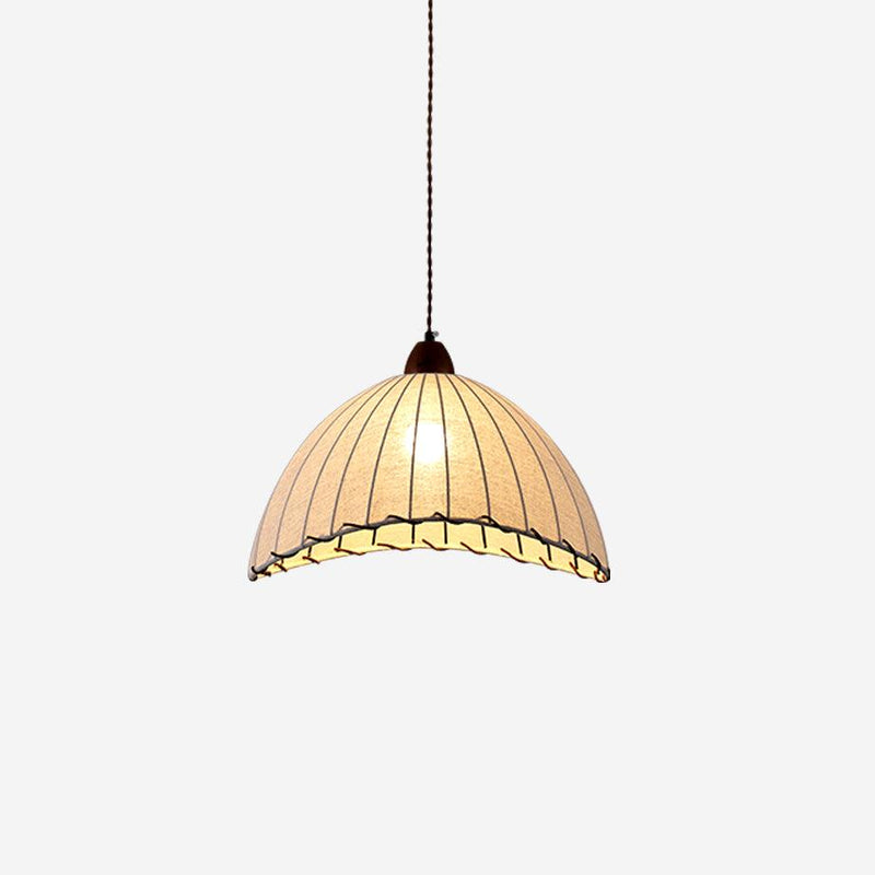 Nowoczesna Lampa Wisząca z Drewna w Stylu Nature