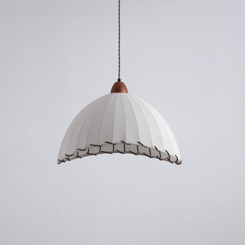 Nowoczesna Lampa Wisząca z Drewna w Stylu Nature